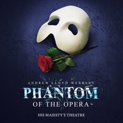 The Phantom of the Opera Face Mask Poster Image