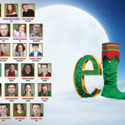 Elf The Musical Cast Poster Image