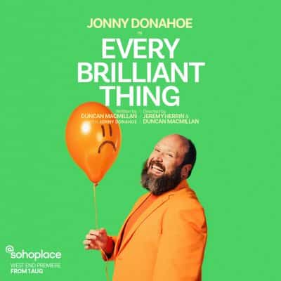 Every Brilliant Thing Jonny Donahoe Cast Image
