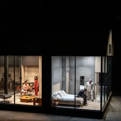 The Oresteia Archie Madekwe, Mary-Louise Parker, David Morrissey, Lloyd Hutchinson gallery image